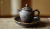 黑粗陶 高掇枝 泡茶壶 150ml 商品缩略图0