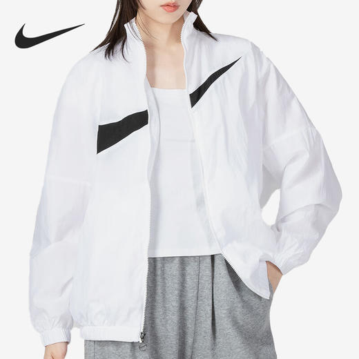 Nike/耐克新款女子梭织休闲运动夹克外套DX5865-100 商品图0