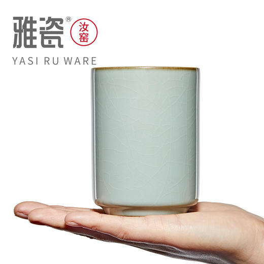 汝窑静心手杯   办公杯 商品图3