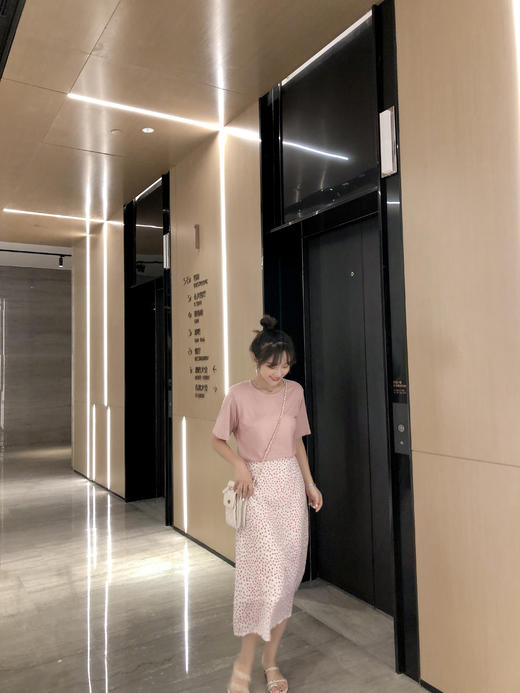 【110元任选3件】限时折扣高腰a字裙碎花半身裙 商品图1