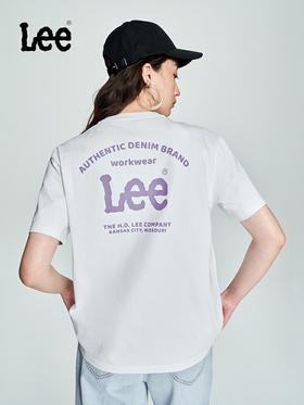 LEE 新品舒适男友风印花多色女短袖T恤LWT0051724DR