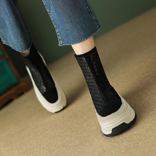 爆款百搭，休闲时尚网靴TYM-0928 商品图11