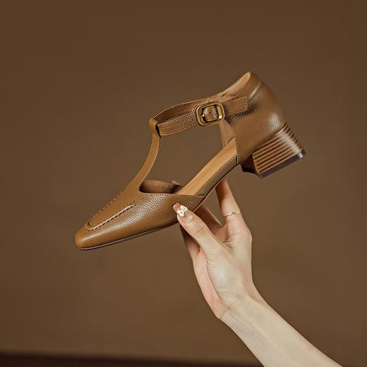 夏季新款，真皮包头凉鞋BXJ-805-1 商品图10