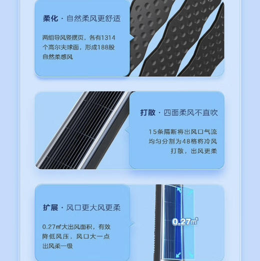 统帅（Leader）空调 KFR-72LW/01VDA81TU1 海尔出品 商品图7