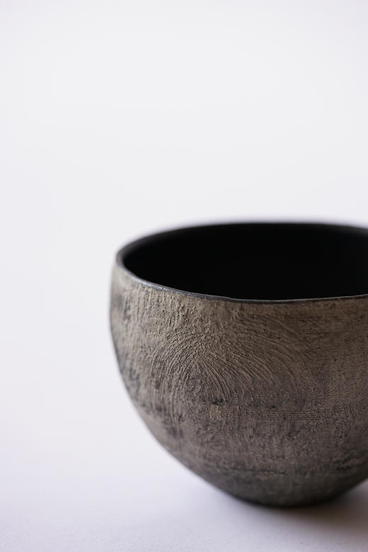 西川聪｜黑银彩碗 商品图3