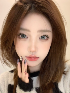 kikicon正品半年抛| 大直径 千山翠美瞳 | 直径14.5着色直径13.9 | 韩产