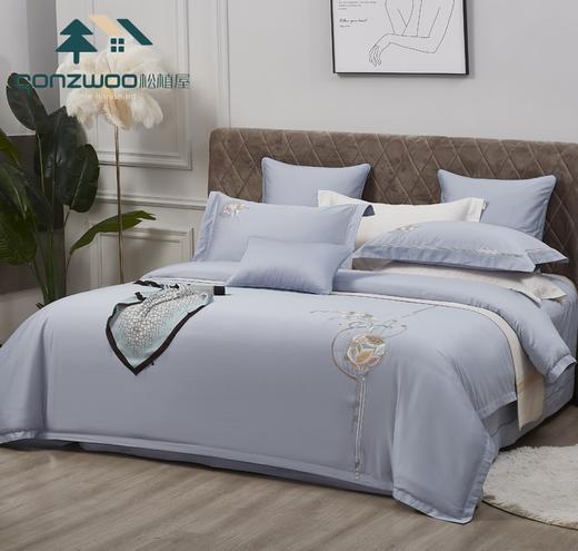 【婚庆有囍系列】松植屋轻奢全棉提花绣婚庆四件套 缔结良缘🎎 高支高密 商品图6