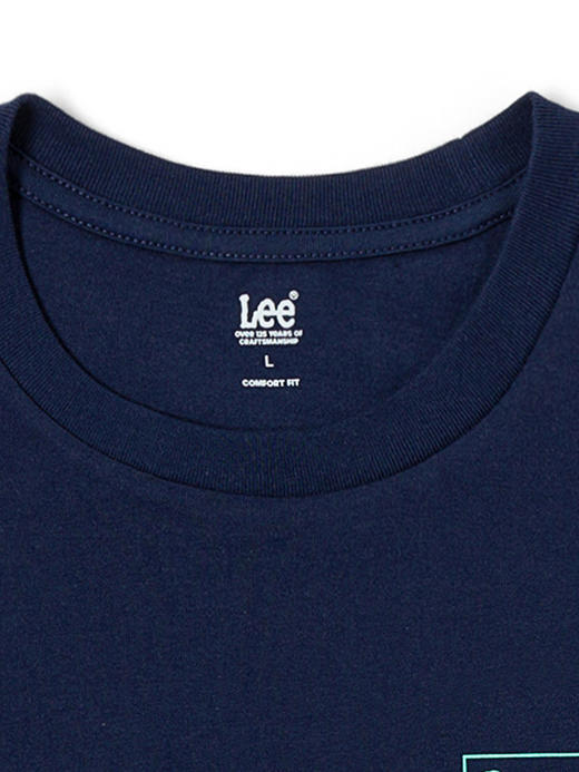 LEE 新品舒适版logo印花多色男短袖T恤LMT0045403RX 商品图3