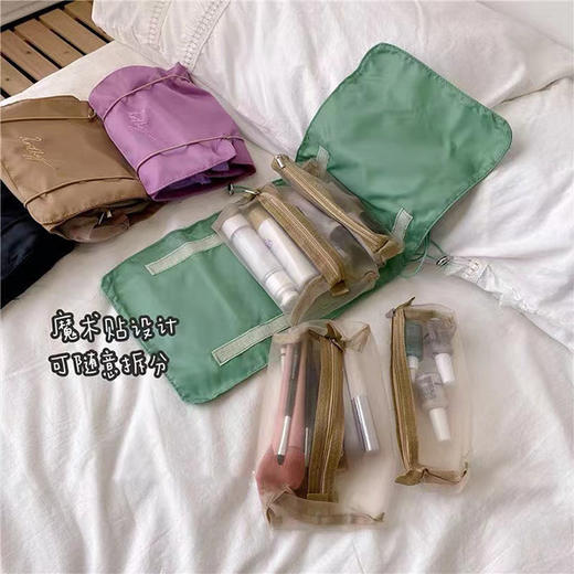 【应季好物】大容量可拆卸便携四合一化妆包 商品图2