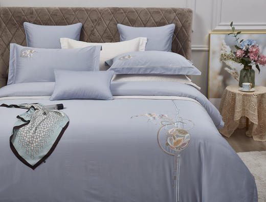 【婚庆有囍系列】松植屋轻奢全棉提花绣婚庆四件套 缔结良缘🎎 高支高密 商品图7