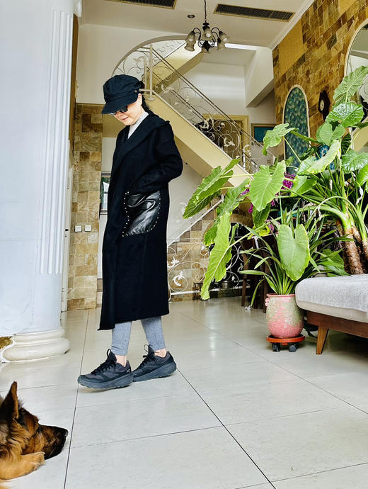 连帽大衣 黑色 灰色  自己备注号码颜色 商品图0