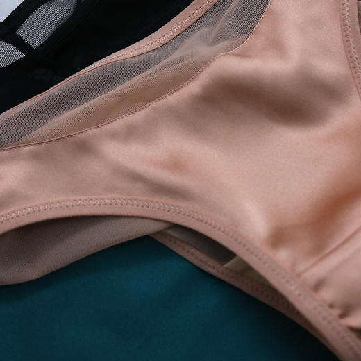 TG-TG01S140真丝中腰内裤女 无痕缎面桑蚕丝三角裤短裤透气 商品图2