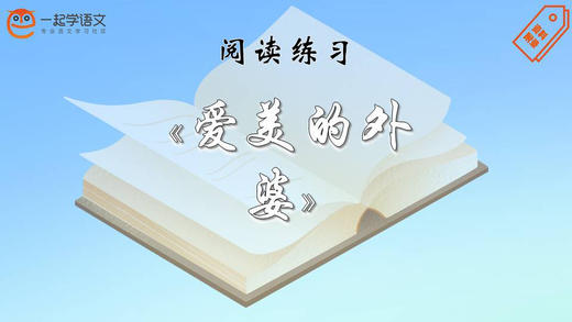 阅读练习：《爱美的外婆》 商品图0