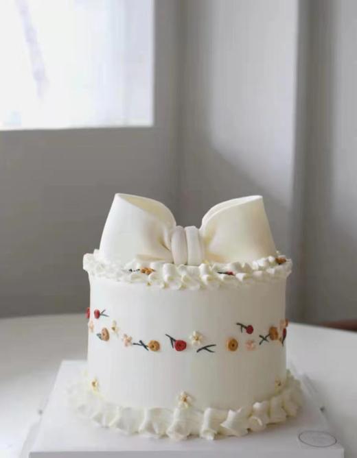 白色蝴蝶结 | nama甜品研究所 商品图0