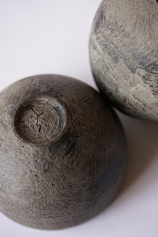 西川聪｜黑银彩碗 商品图4