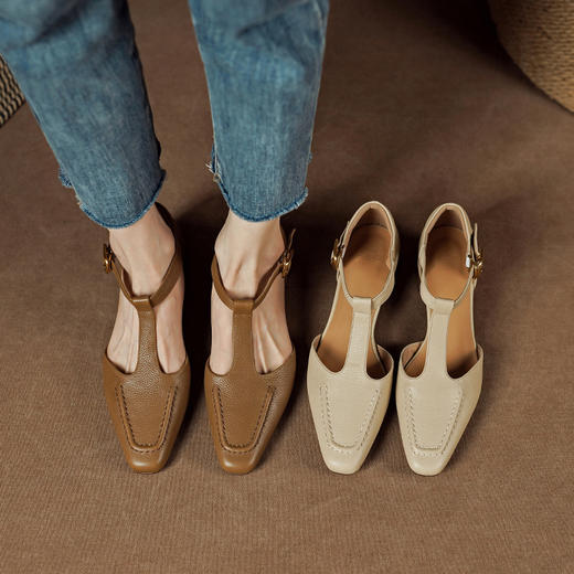 夏季新款，真皮包头凉鞋BXJ-805-1 商品图4