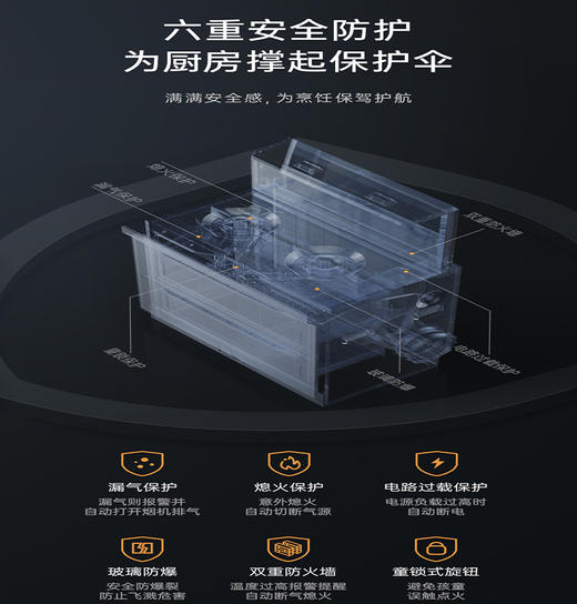 火星人二星消毒集成灶N50BX01 商品图5