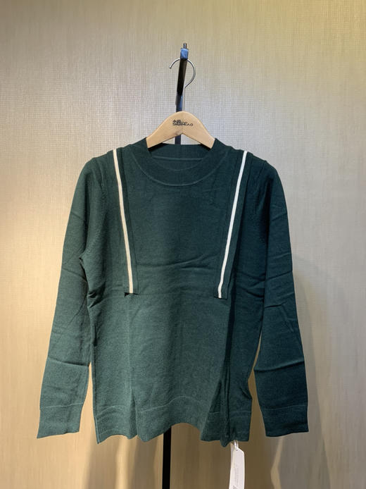 针丝缘春新款简约休闲百搭针织衫3732 商品图2