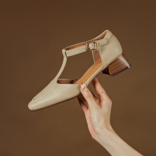夏季新款，真皮包头凉鞋BXJ-805-1 商品图5
