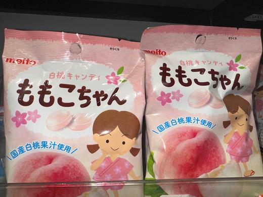 日本名糖白桃味糖果 商品图2