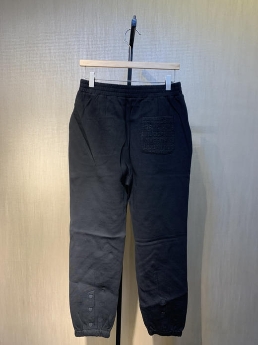 【显瘦立体浮雕】针丝缘春新款立体字母AB面显瘦运动休闲长裤3905 商品图3