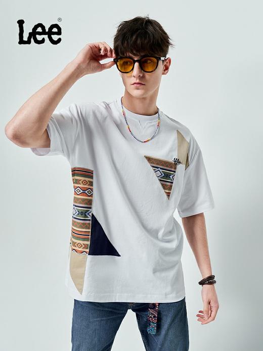 LEE 101+新品舒适版贴布圆领男短袖T恤LMT0049944DR 商品图0