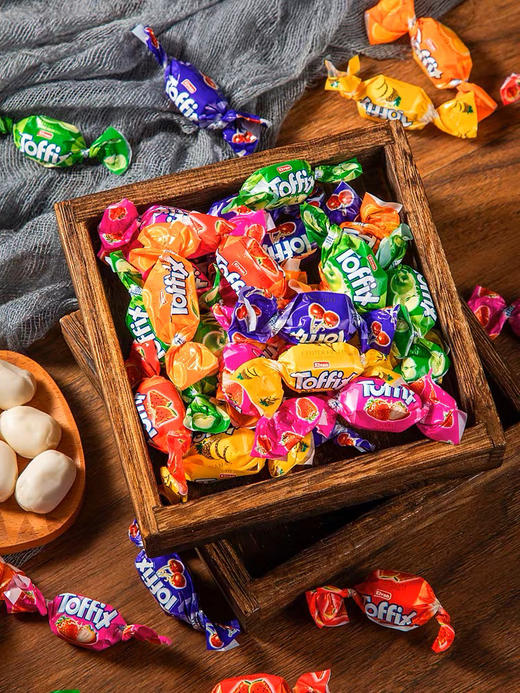 俄宝多水果夹心味糖果1kg 商品图2