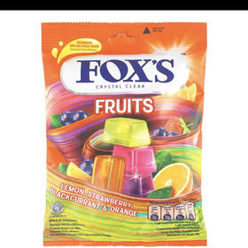 FOXS水晶糖水果味90g