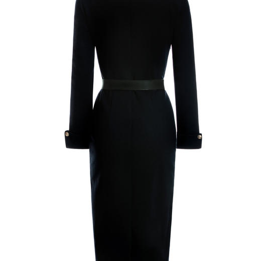 颈袖添香年春秋新款职业通勤OL品牌女装气质修身连衣裙 商品图6