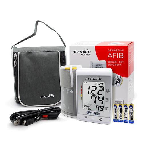 Microlife 全自动臂式电子血压计 BP3MS1-4V 商品图0