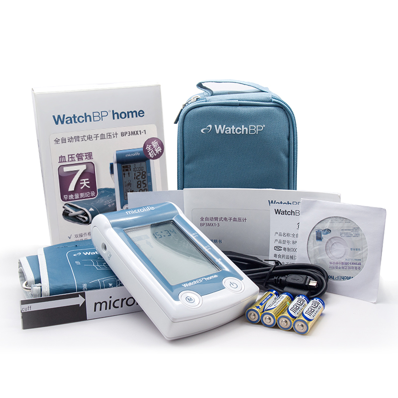 Microlife全自动臂式电子血压计  WatchBPhome 3MX1-1