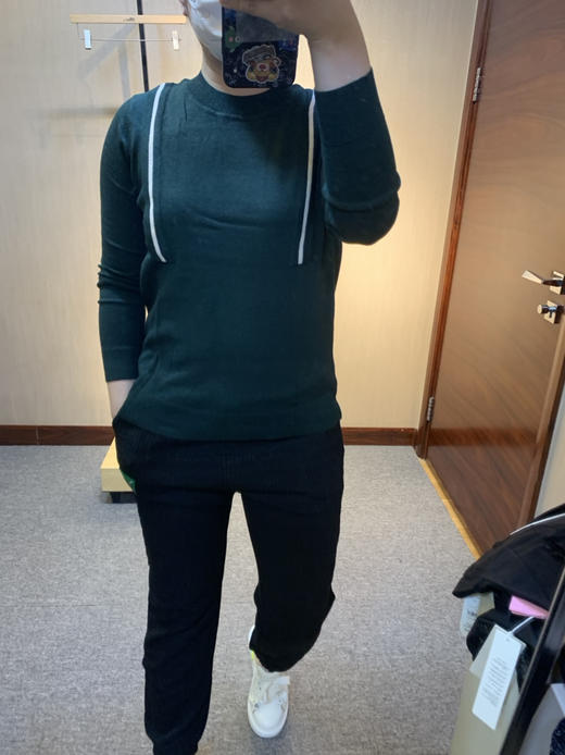 针丝缘春新款简约休闲百搭针织衫3732 商品图5