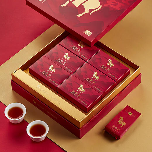 八马茶业 | 武夷原产金骏眉特级红茶马上红高端茶礼盒装192g 商品图2