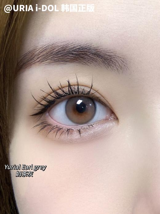 正品日抛 IDOL 系列奶茶灰美瞳 直径14.2 着色13.2 韩国产 商品图2