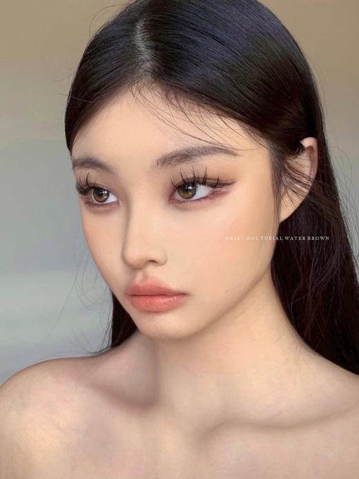 正品日抛/年抛  IDOL系列水光棕美瞳，日抛直径14.2，年抛直径14.0，着色查看详情，  韩国产 商品图8