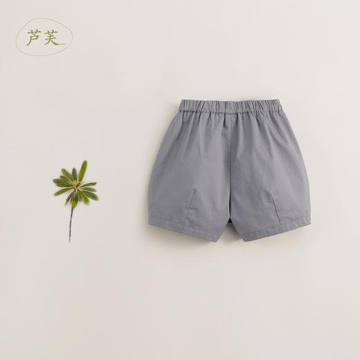 【马克珍妮 芦芙】夏装新款 女童清爽法式花苞纯棉短裤230813 商品图2