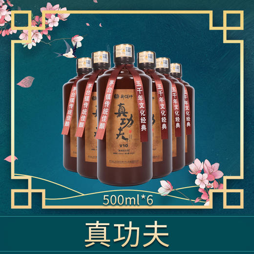 郑酒师真功夫六瓶套装500mlx6 商品图1