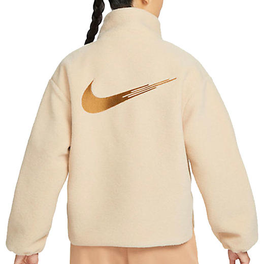 Nike/耐克女子SHERPA运动休闲羊羔绒立领外套夹克FD4796-126 商品图1