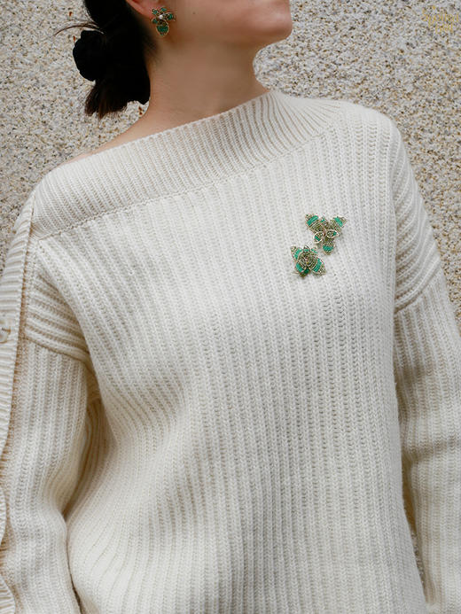 SpoiledBrat Jewelry生如夏花胸针  商品图1