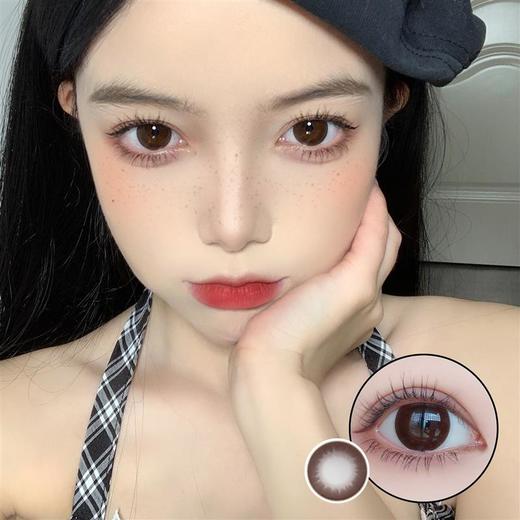 正品日抛 | Papadox系列苏苏球棕美瞳 |直径14.2着色13.7 |新国货 商品图0