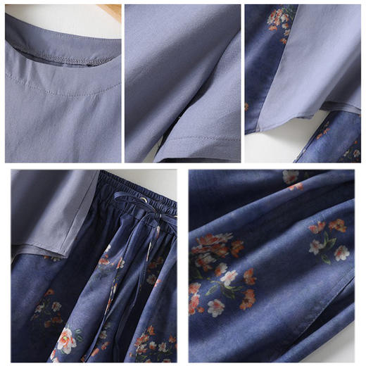 裁缝学苑AS15不规则T衫恤衫+休闲裤衬衫套装纸样女装裤子上衣打板 商品图2