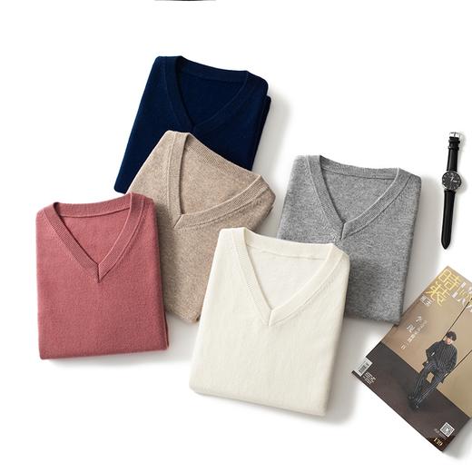 【100%羊毛 春秋冬适宜】SIIJJEYY枝辑 男士V领羊毛马甲（多色可选） 商品图4