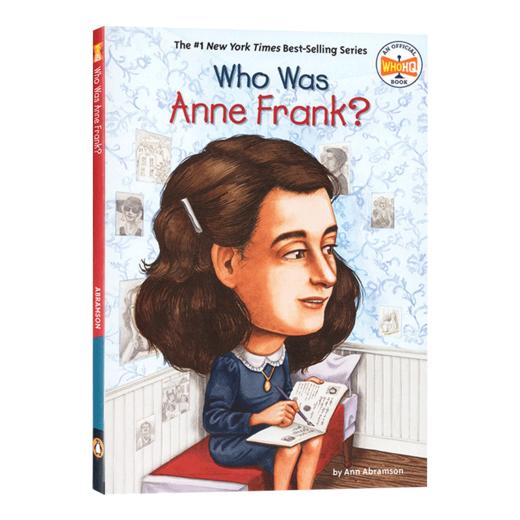 英文原版 Who Was ANNE FRANK 谁是安妮弗兰克 历史知名女伟人系列 英文版 进口英语原版书籍 商品图1