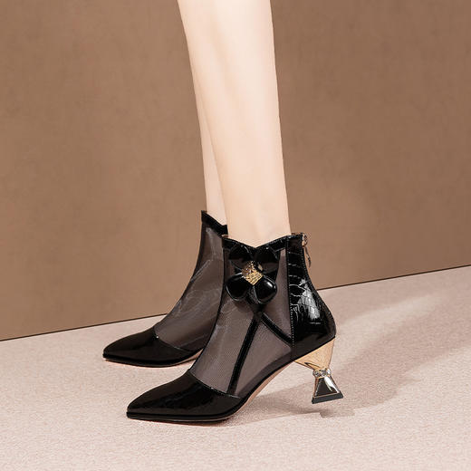 网纱女靴镂空凉靴HY-H3102 商品图2