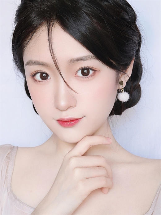 正品日抛 annakelly系列北野纯巧美瞳 直径14.0着色13.56 新国货 商品图4