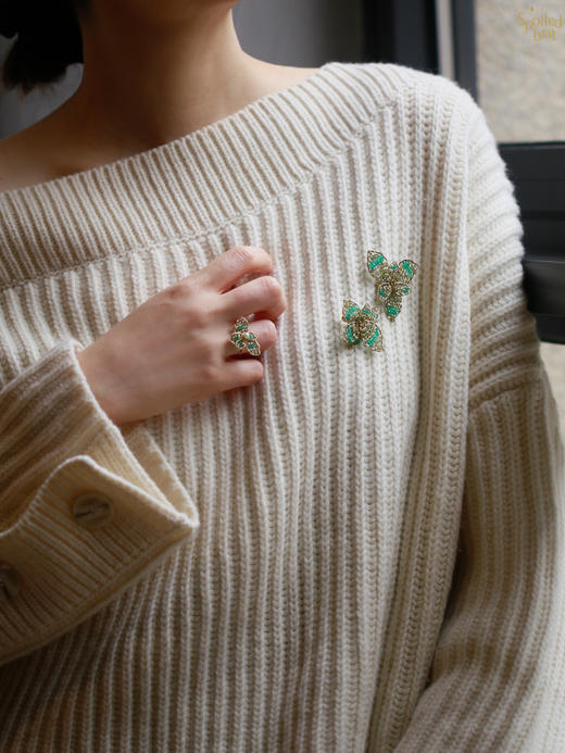 SpoiledBrat Jewelry生如夏花胸针  商品图2