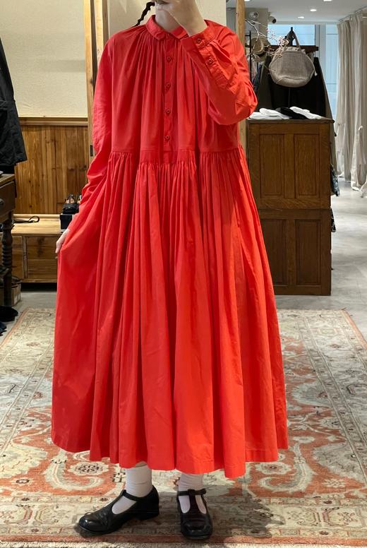 ECOLE DE CURIOSITES 风琴褶法式连衣裙(Limited series) 商品图0