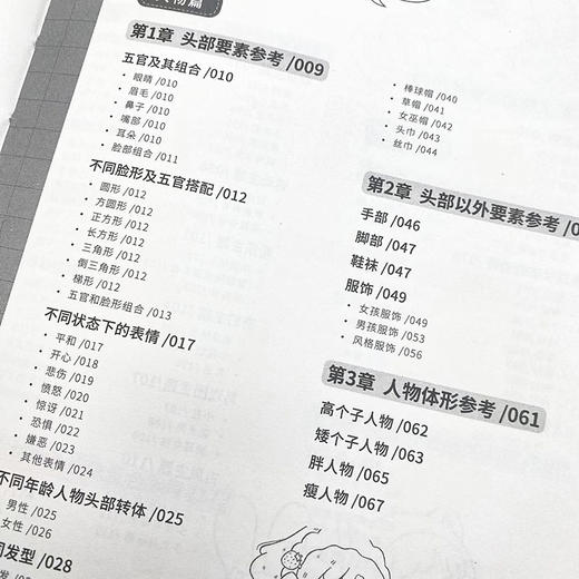 萌趣集 儿童插画临摹与训练手册 儿童插画速写临摹图集儿童绘本美术绘画教程少儿素描临摹本黑白线稿手绘漫画人物绘画入门美术书 商品图3