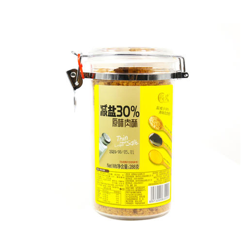 祯奖减盐30%原味肉酥288g 商品图0