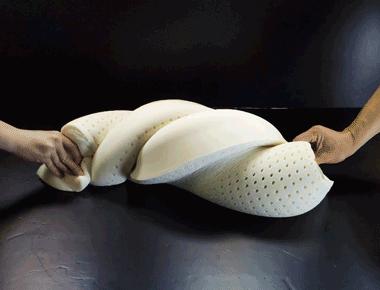 【儿童丨成人枕头】花尖选乳胶枕头丨天然乳胶丨 物理发泡丨 隐藏圆头式枕套拉链 商品图3